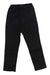 A pair of black Gramicci Kids Narrow Pants, made from stretch cotton twill with an elastic adjustable waistband and straight legs, is laid flat on a white background.