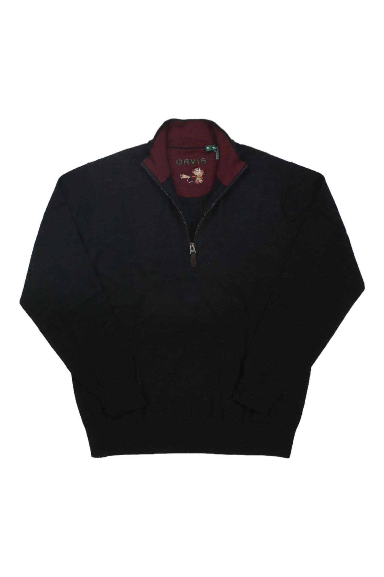Orvis Men's Merino Wool Quarter-Zip 2.0 Sweater Orvis