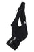 Mens ASSOS F1 13 S5 Campionissimo Bib Shorts in black with shoulder straps and a white “sas” logo on one leg, made from stretchy, breathable fabric, shown laid flat on a white background.