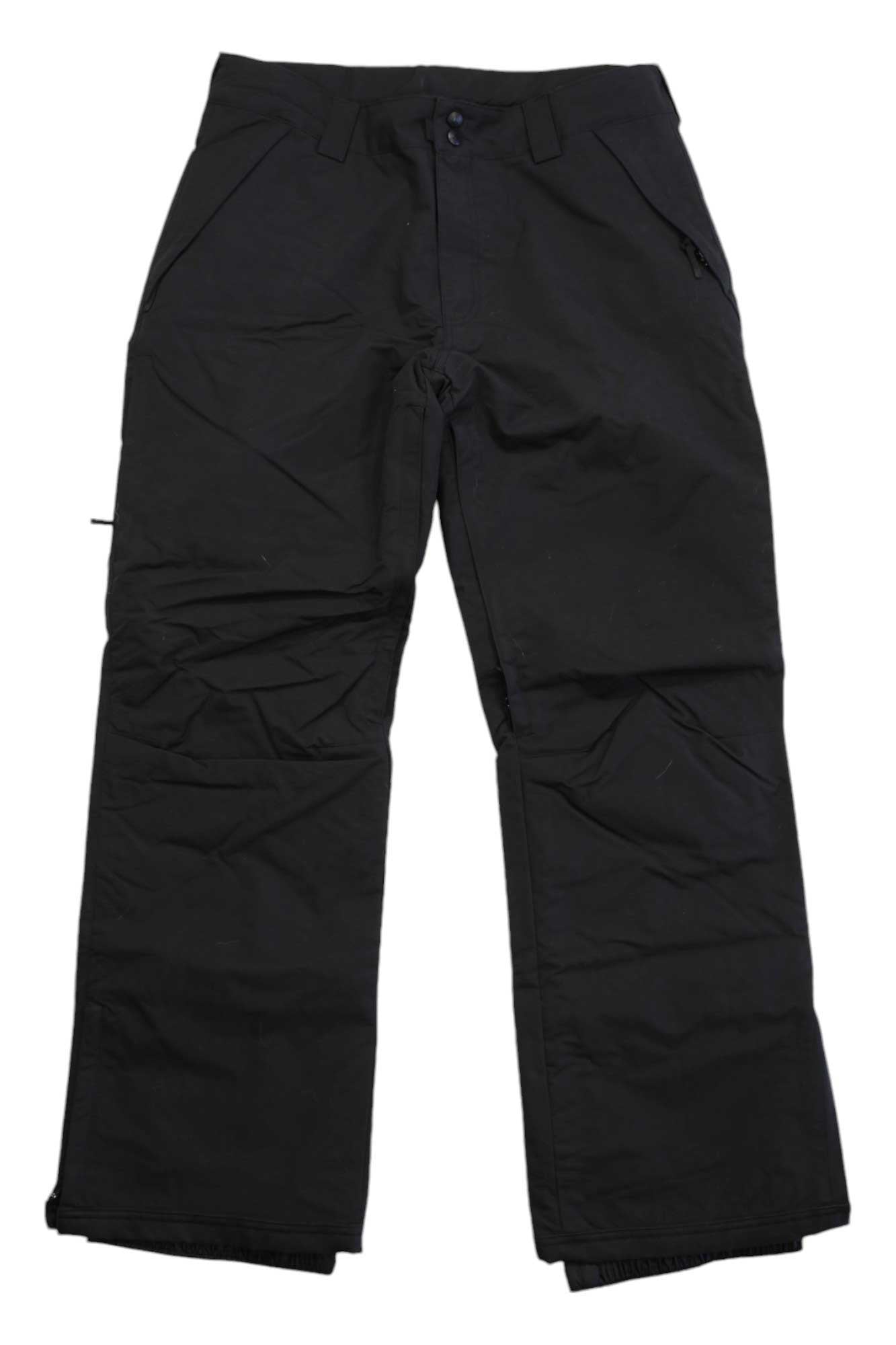 Women’s Charter pant in dark black, drawstring waist and cargo-style pockets