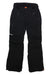 The Orage Women's Clara Insulated Pant, shown laid flat on a white background, features multiple zippered pockets, an adjustable waistband, and reinforced knees. "ORAGE" is printed on the upper left thigh—ideal for winter snowboarding adventures.