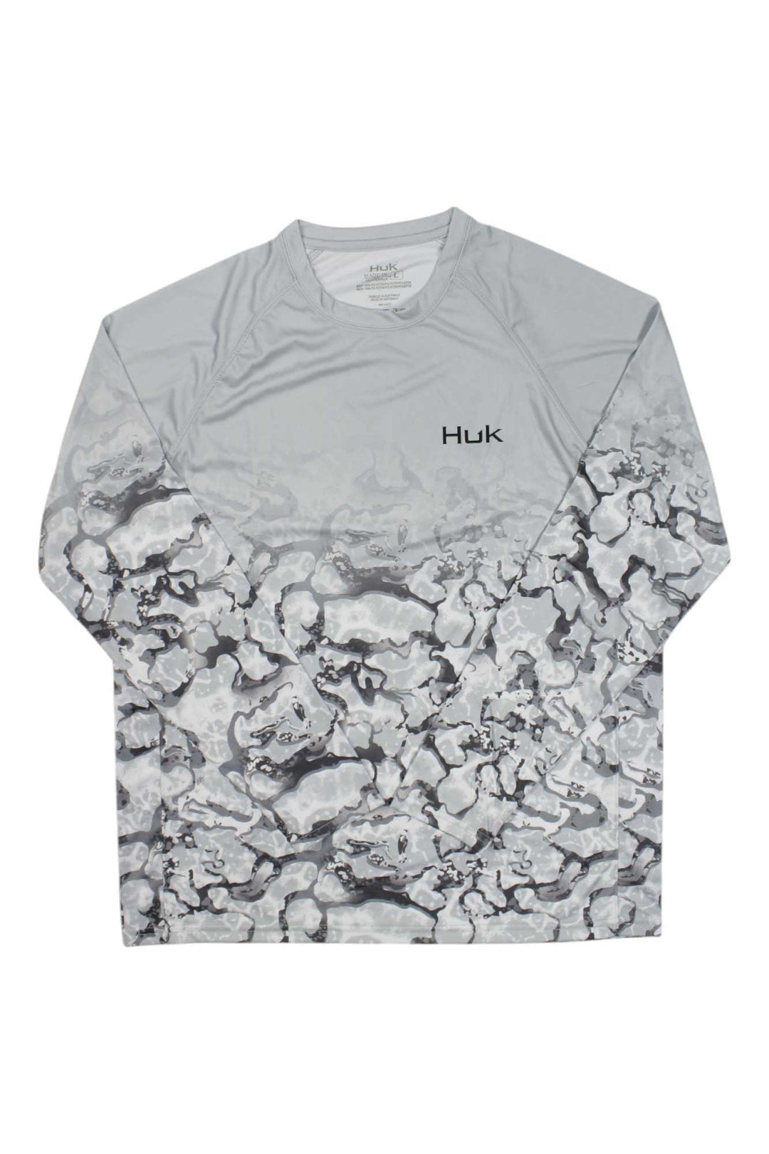 Huk Mens KC Inside Reef Fish Fade Pursuit Top Huk
