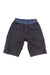 Men's hiking shorts in dark slate gray with side pockets and small logo patch
