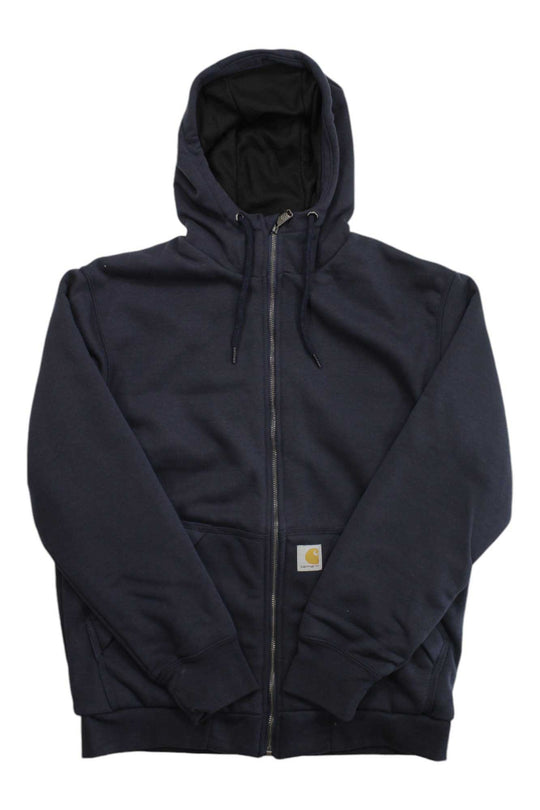 Carhartt Mens Rain Defender Loose Fit Midweight Thermal Lined Full-Zip Hooded Sweatshirt Carhartt