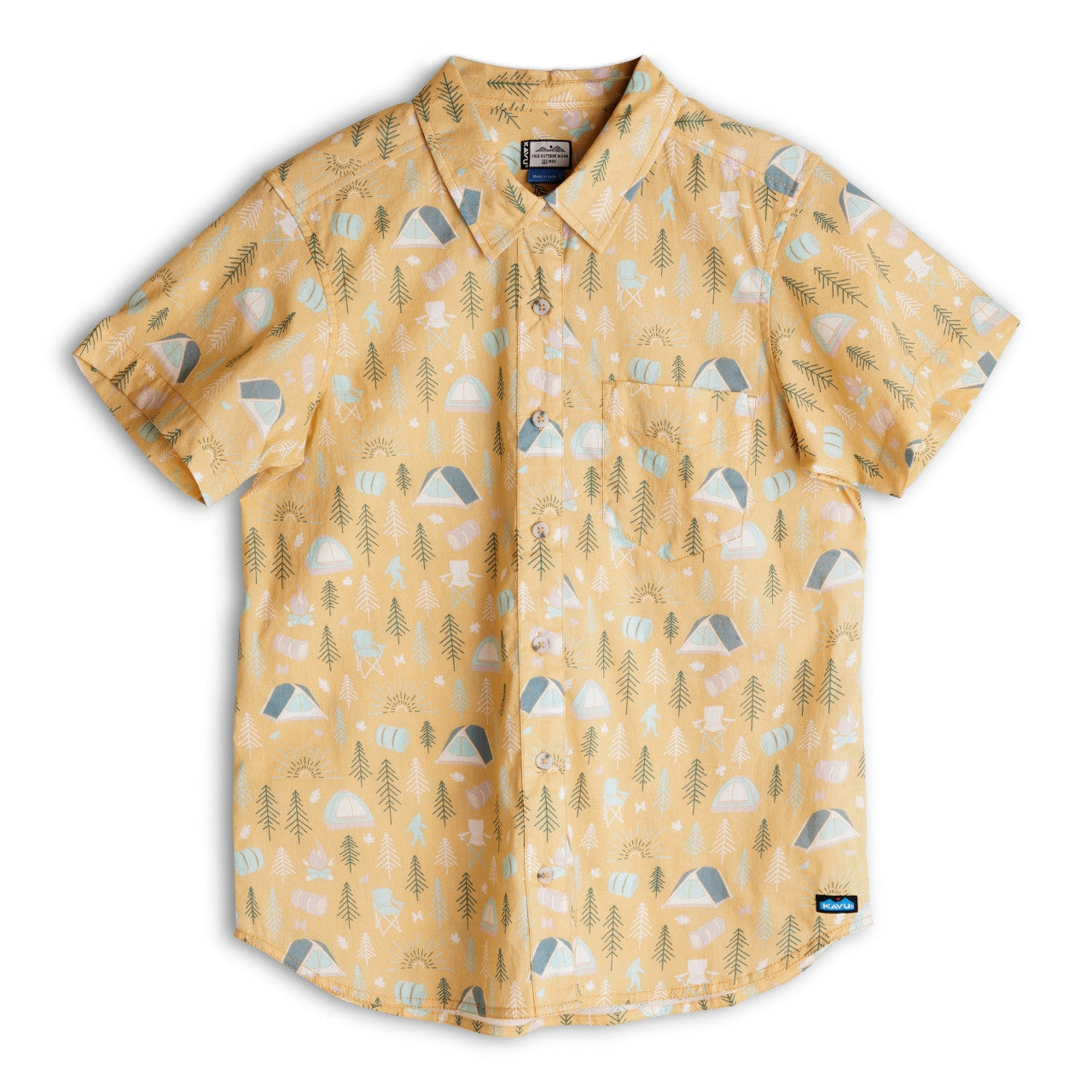 Kavu Girl Party Short Sleeve Top