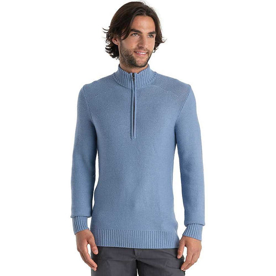 Icebreaker Men's Waypoint LS Half Zip Top Icebreaker