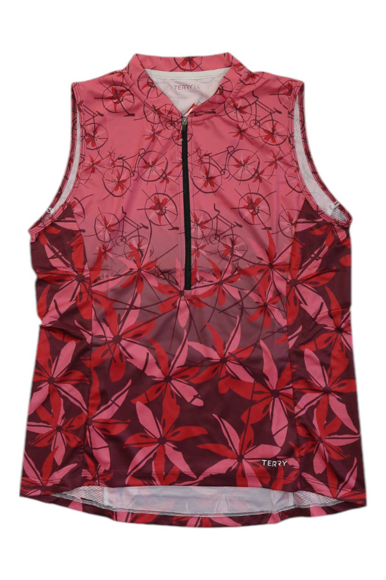 Terry Womens Breakaway Mesh Sleeveless Jersey Terry