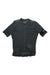 The Rapha Mens Pro Team Flyweight Jersey is a lightweight, short-sleeved cycling jersey in dark gray with a full front zipper, mesh panels for breathability, rear pockets, and a subtle RAPHA sleeve logo—ideal for aerodynamic performance.