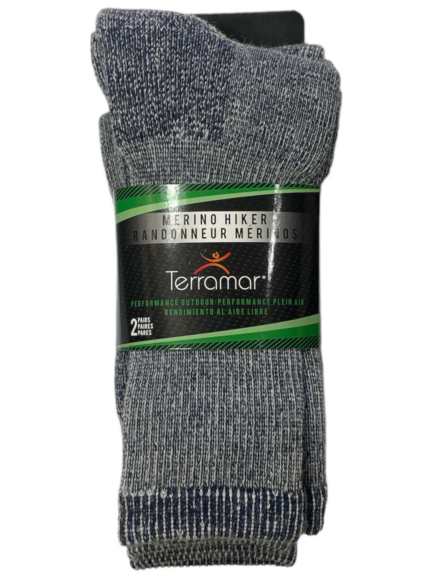 Terramar Merino Hiker Sock 2 Pack Terramar