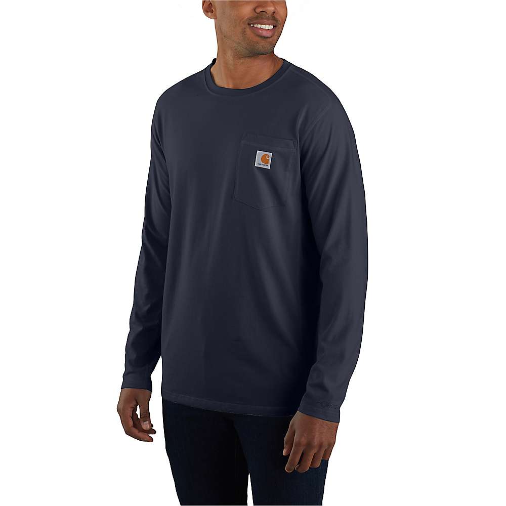 Carhartt Mens Force Relaxed Fit Midweight LS Pocket T-Shirt Carhartt