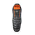 The Nemo Mens Disco 30 Sleeping Bag is a gray, 3-season bag with orange accents and a hood, shown laid flat on a white background. Ideal for backpacking, it features the brand logo on the chest area.