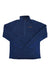 Men's royal blue quarter-zip fleece pullover with stand collar and Rab logo