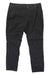 Women’s black cargo pants with button closure and side pockets
