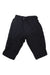 Endura Mens Hummvee 3/4 Short in black nylon ripstop features multiple zippered pockets and a built-in belt, shown laid flat on a white background.