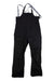Strafe Womens Scarlett Bib: eVent DV Alpine waterproof ski pants with adjustable white suspenders, front zipper, zippered pockets, and reinforced knees. Displayed flat on a white background.