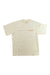 The Marmot Mental Health Heavyweight Short-Sleeve T-Shirt is an off-white unisex cotton tee featuring small orange "Marmot" text on the left chest, shown on a white background—ideal for comfortable, casual wear.