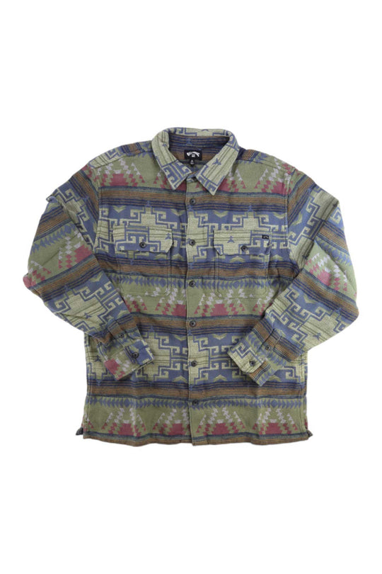 Billabong Mens Offshore Jacquard Flannel Shirt Billabong