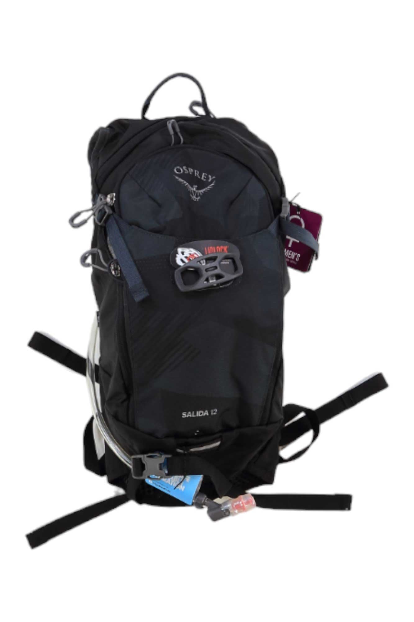 Osprey Salida 12 Hydration Pack Black Cloud