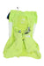 The neon yellow Flight Training Pack 12 by The North Face features mesh pockets, holds two water bottles, and comes with a matching drawstring bag. The front sports the logo, making it a standout hydration backpack for runs.