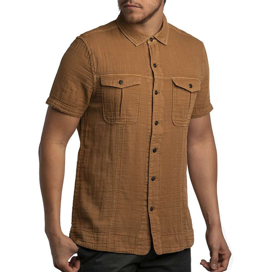 Jeremiah Mens Komo Pigment Double Cloth Top Jeremiah