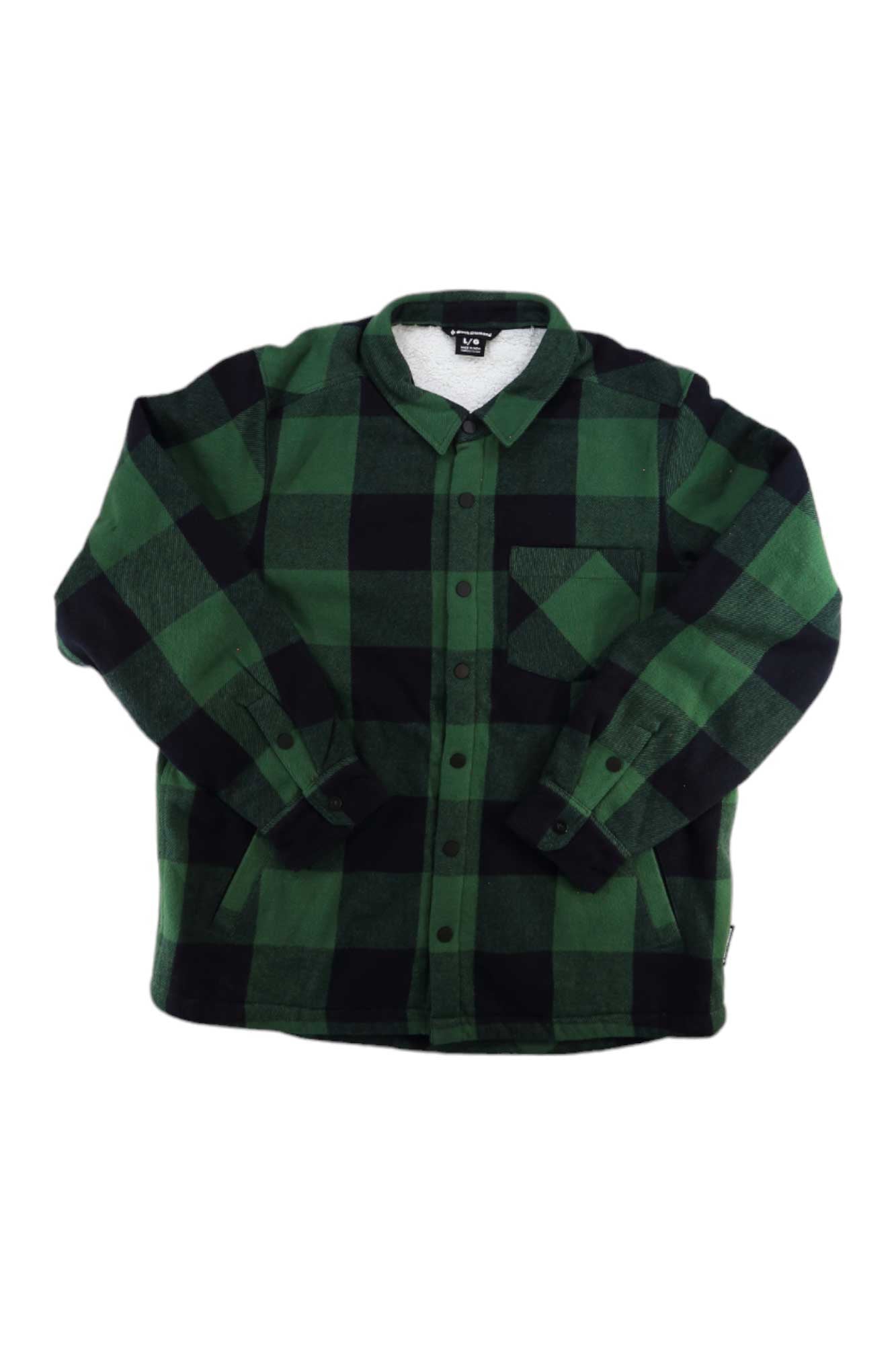 Black Diamond Mens Project Lined Flannel Shirt Black Diamond