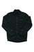 Men's thermal cycling jersey, black full-zip jacket with stand collar