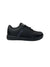 The Ride Concepts Men's Hellion Elite Shoe is a black low-top athletic sneaker with a lace-up front, subtle side perforations, and a flat MAX GRIP Rubber Outsole, displayed in side profile against a white background.
