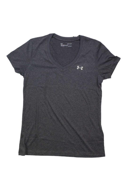 Under Armour Women's UA Tech Solid V-Neck SS Top