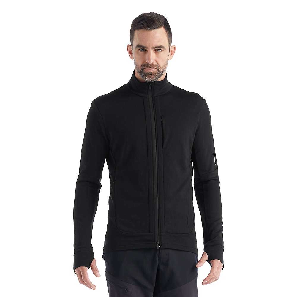 Icebreaker Mens Quantum III LS Zip Jacket Icebreaker