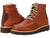 Kodiak Scotia Mocc Vamp Wedge Casual Shoes Brown feature brown leather, white stitching, metal eyelets, light laces, and thick dark brown wedge soles—ideal casual shoes with one shoe forward and the other showing the back.