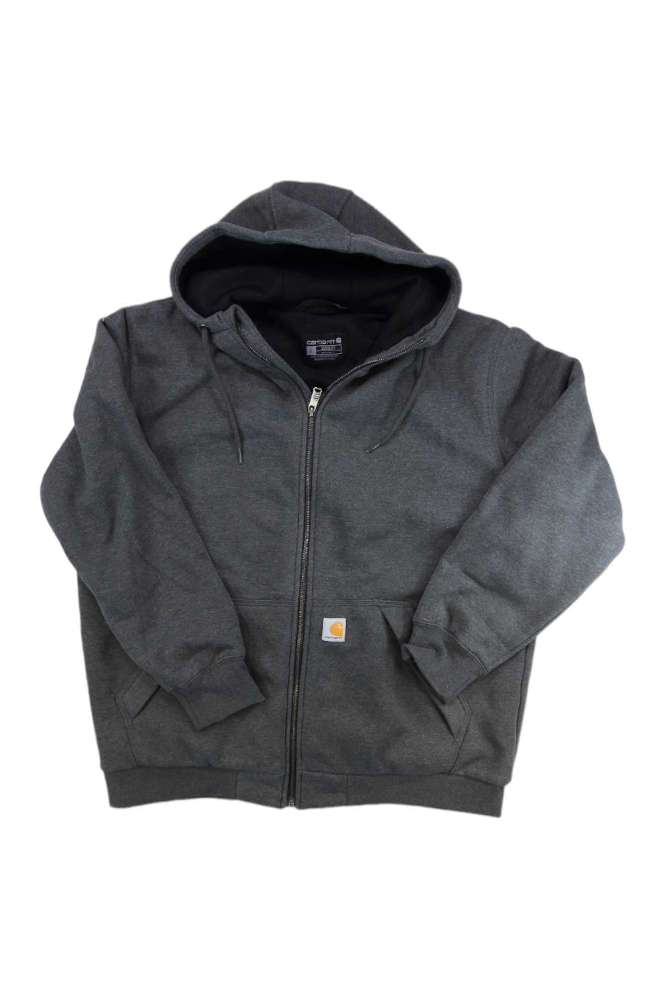 Carhartt Mens Rain Defender Loose Fit Midweight Thermal Lined Full-Zip Hooded Sweatshirt Carhartt