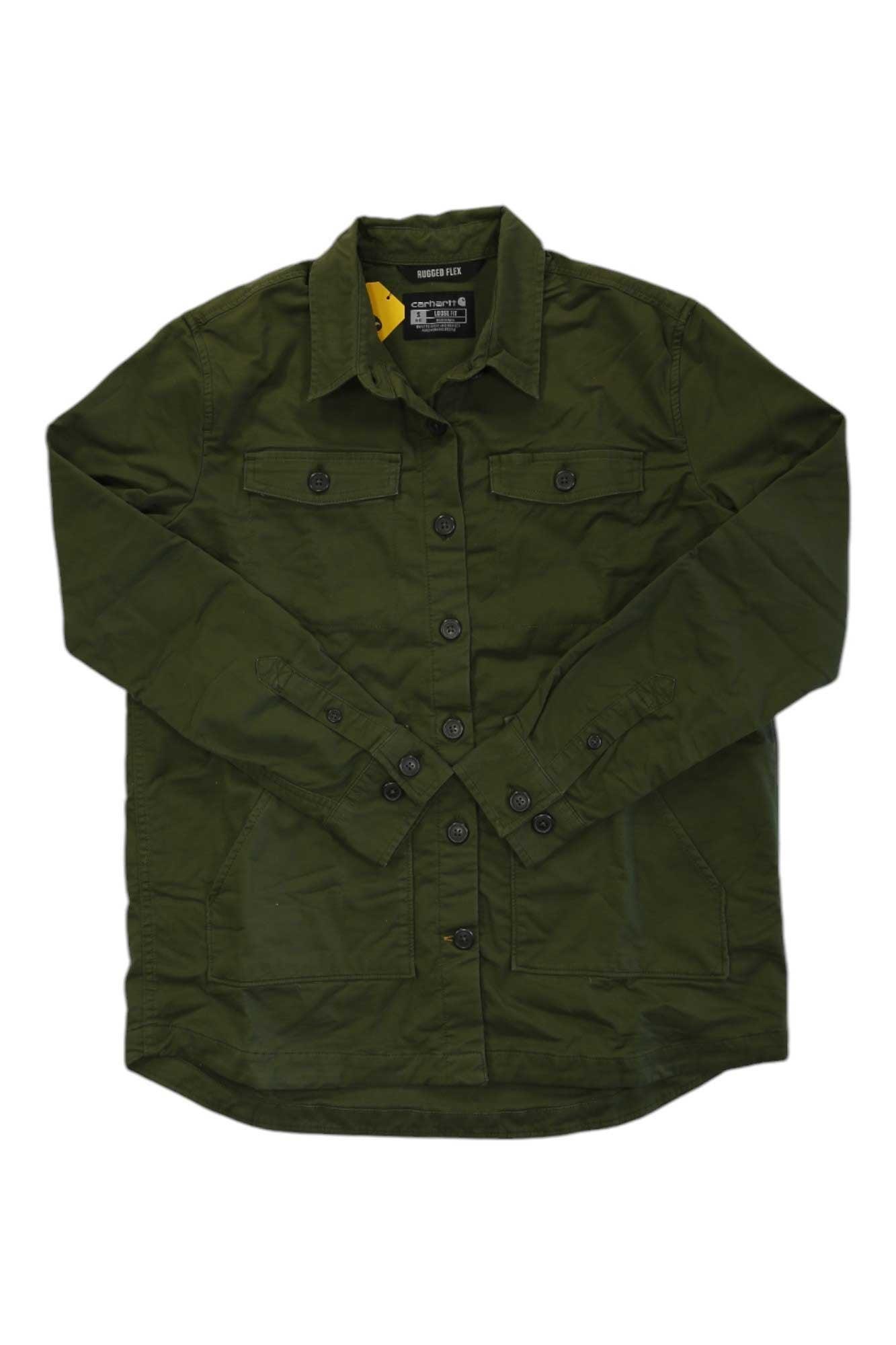 Carhartt Womens Relaxed Fit Twill Lined Overshirt Carhartt