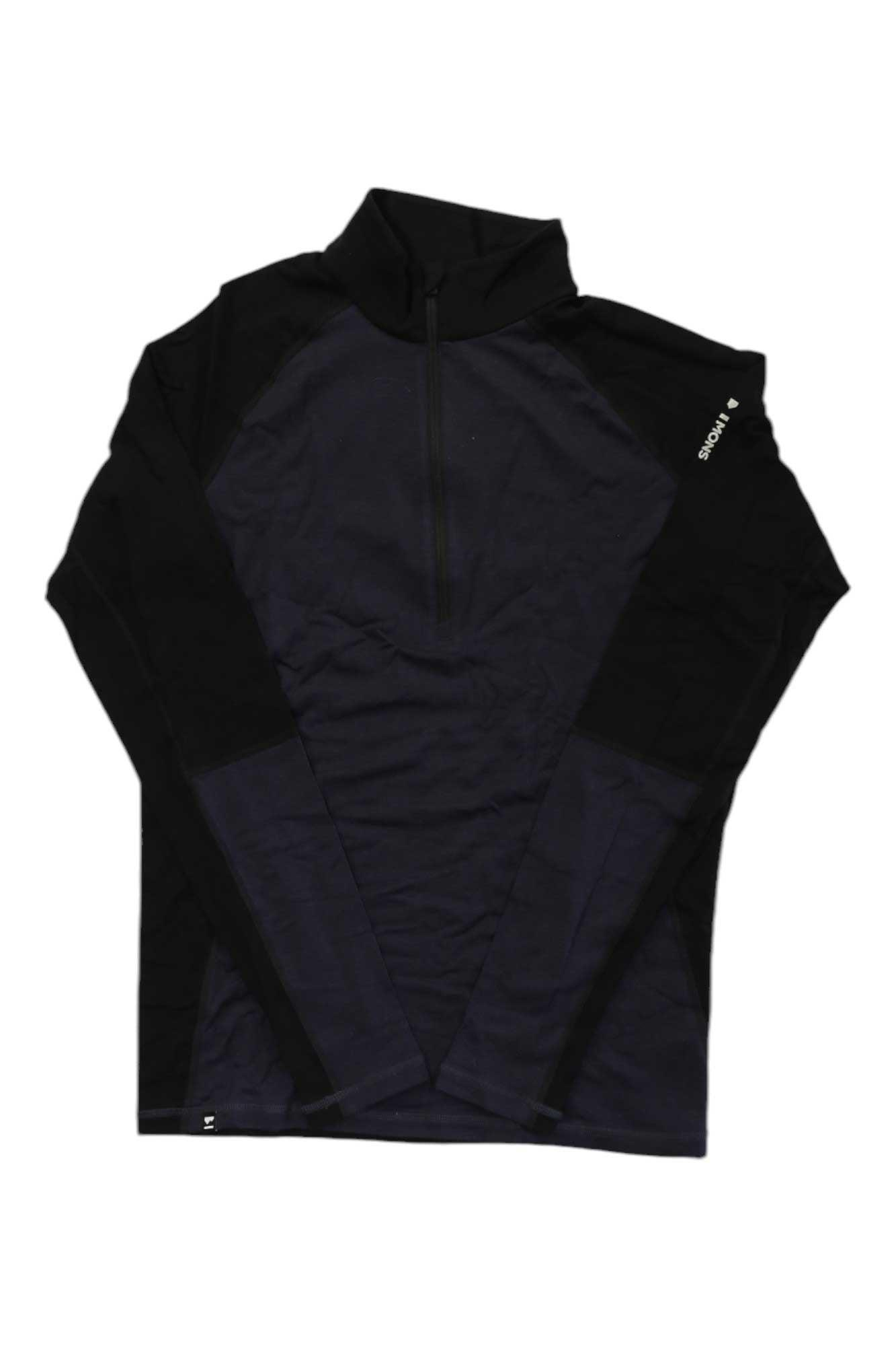 Mons Royale Mens Olympus Half Zip Top Mons Royale