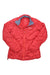 Salewa women’s wool jacket in virtual pink/red with full zipper and stand collar