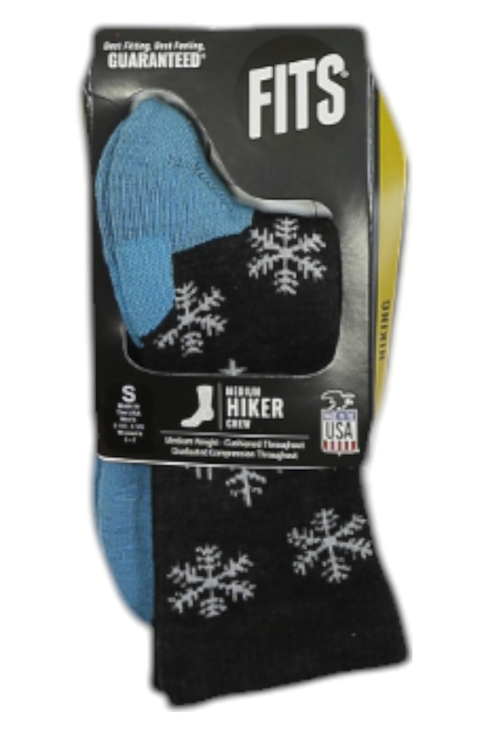 Fits Mens Medium Hiker Crew Aspen Sock