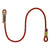 The Sterling Rope Phenom Dynamic Lanyard, shown on a white background, features reinforced loops, transparent protective covers at both ends, and a red and yellow braided dynamic rope for work positioning.