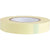 Off-white rim tape roll with inner center hole, adhesive bicycle rim tape