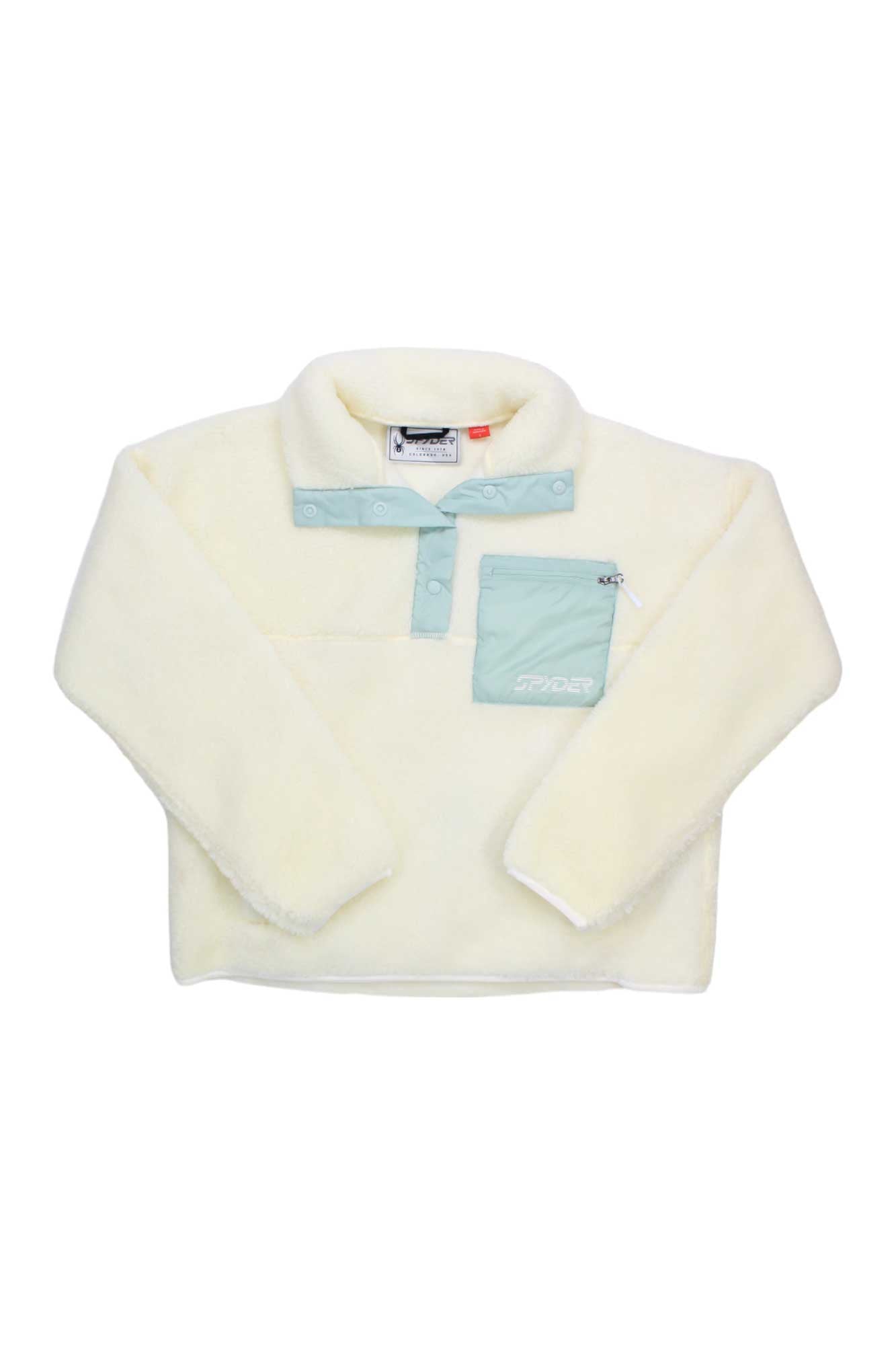 Spyder Womens Cloud Fleece Snap Pullover Spyder