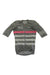 The Pro Team Aero Jersey II is a gray short-sleeve cycling jersey with horizontal light gray and pink stripes, front zipper, RCC on the left chest, and Rapha branding on the right chest.