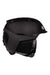 MIPS ski helmet in black with side ear protection and mesh chin panel