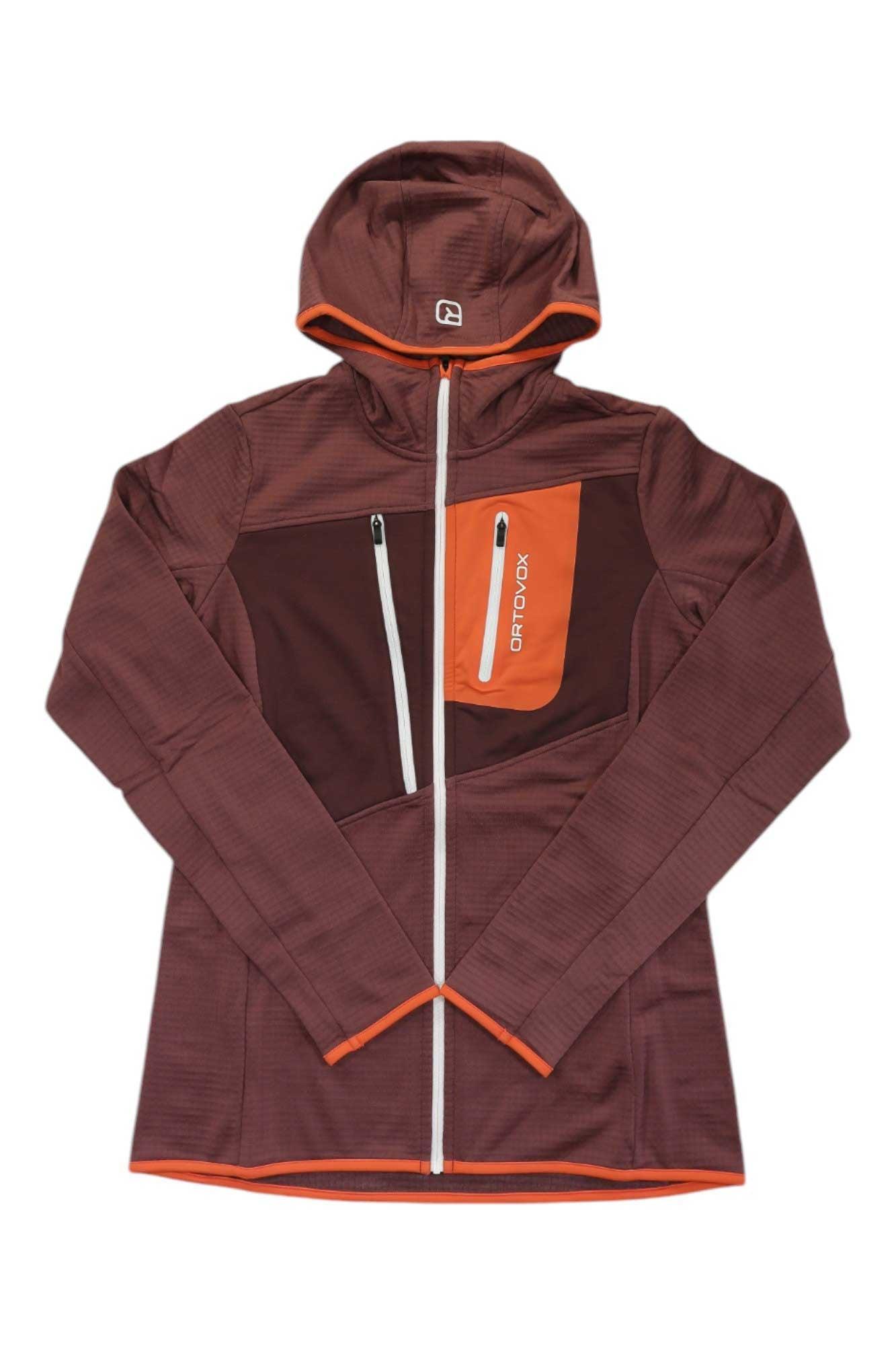Ortovox Womens Fleece Grid Hoody Ortovox