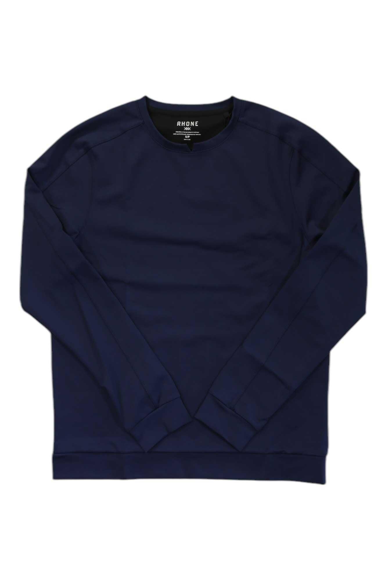 Rhone Mens Spar Notch Crewneck Top Rhone