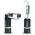 Two compact Topeak Ninja C Chain Tools are shown. One displays an 11-speed chain tool, the other a tire lever for MTB and road use; both are housed in black cylinders with metallic accents and Topeak branding.