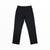 A pair of Mountain Hardwear Men's Chockstone Trail Pant, black straight-leg hiking pants with side pockets, laid flat on a white background.
