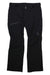 The Scott USA Mens Explorair 3 Layer Pant, black ski shell pants with articulated knees, a zippered side pocket, button and zip closure, and subtle logo on the left thigh, is shown laid flat on a white background.