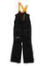 The Orage Mens Gibson 3L Bib Pant is a black waterproof ski bib featuring bright orange adjustable shoulder straps, orange zippers, multiple front zippered pockets, and "Orage" branding on the left thigh—perfect for men’s skiing.