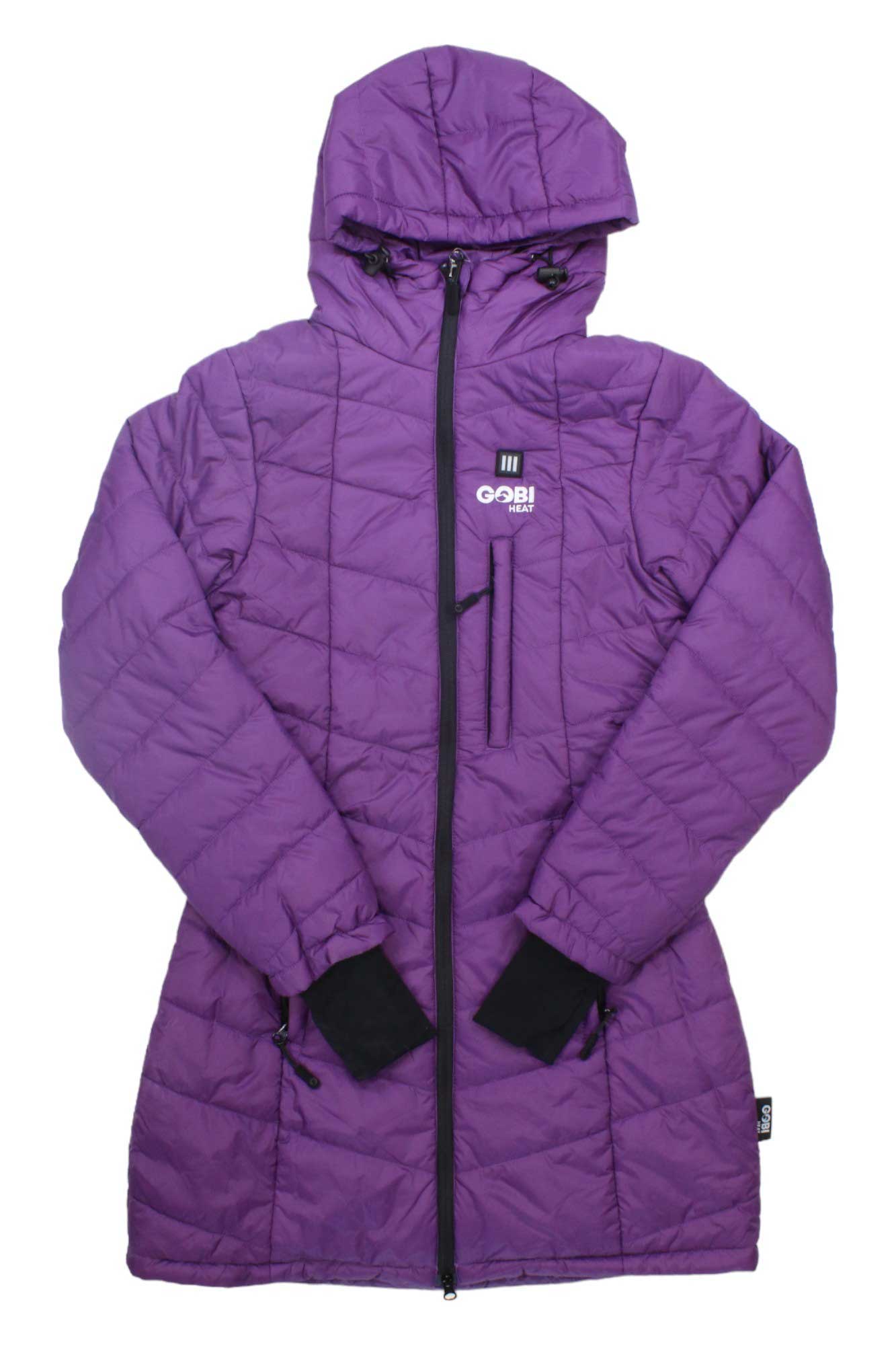 Gobi Heat Womens Victoria 5 Zone Heated Puffer Jacket Gobi Heat