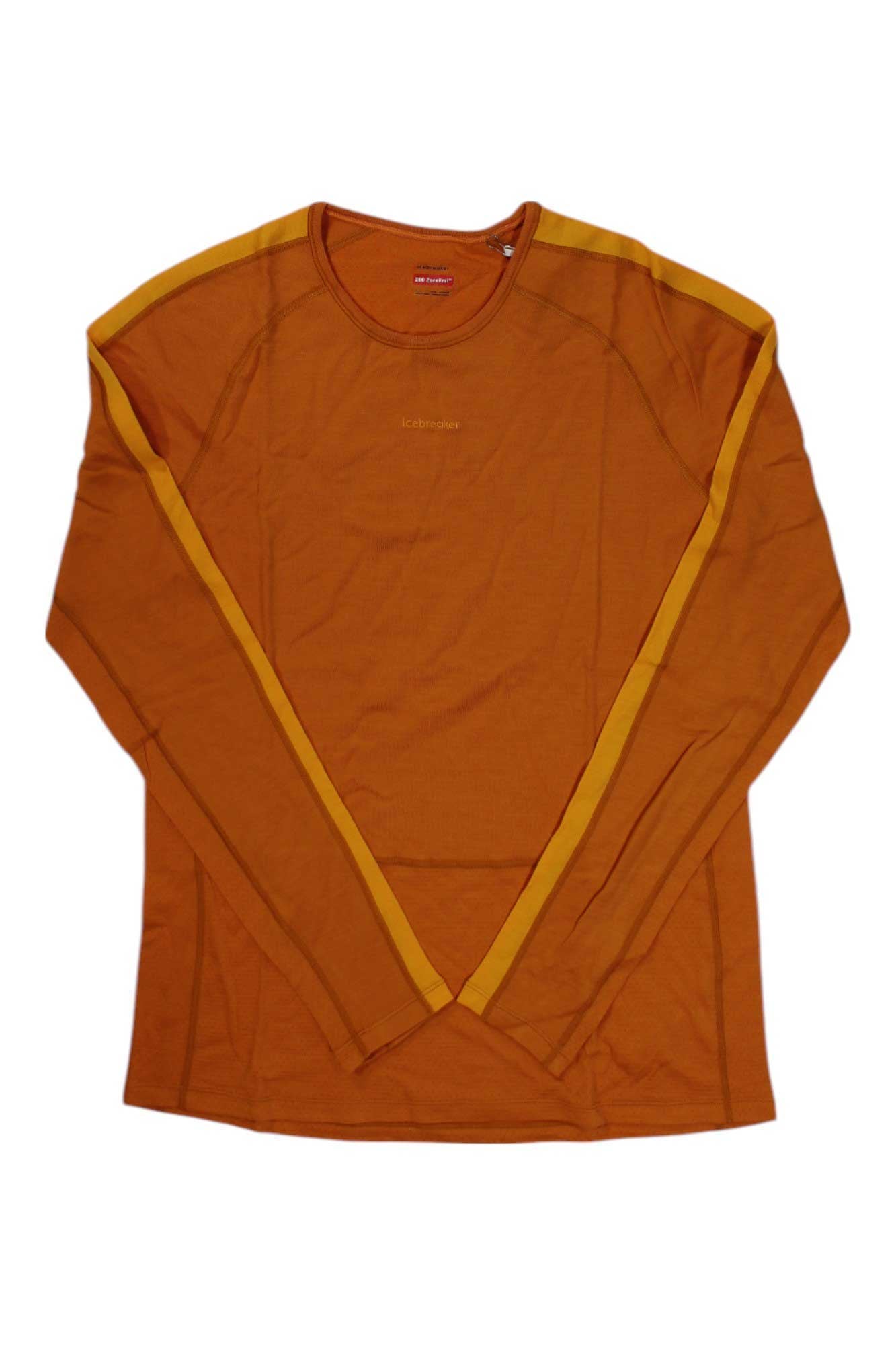 Icebreaker Mens Men 260 Zoneknit LS Crewe Icebreaker