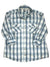 Womens 3/4 Sleeve Plaid Button Up Carhartt