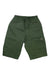 Men's hiking shorts in forest green with side pockets and small logo patch